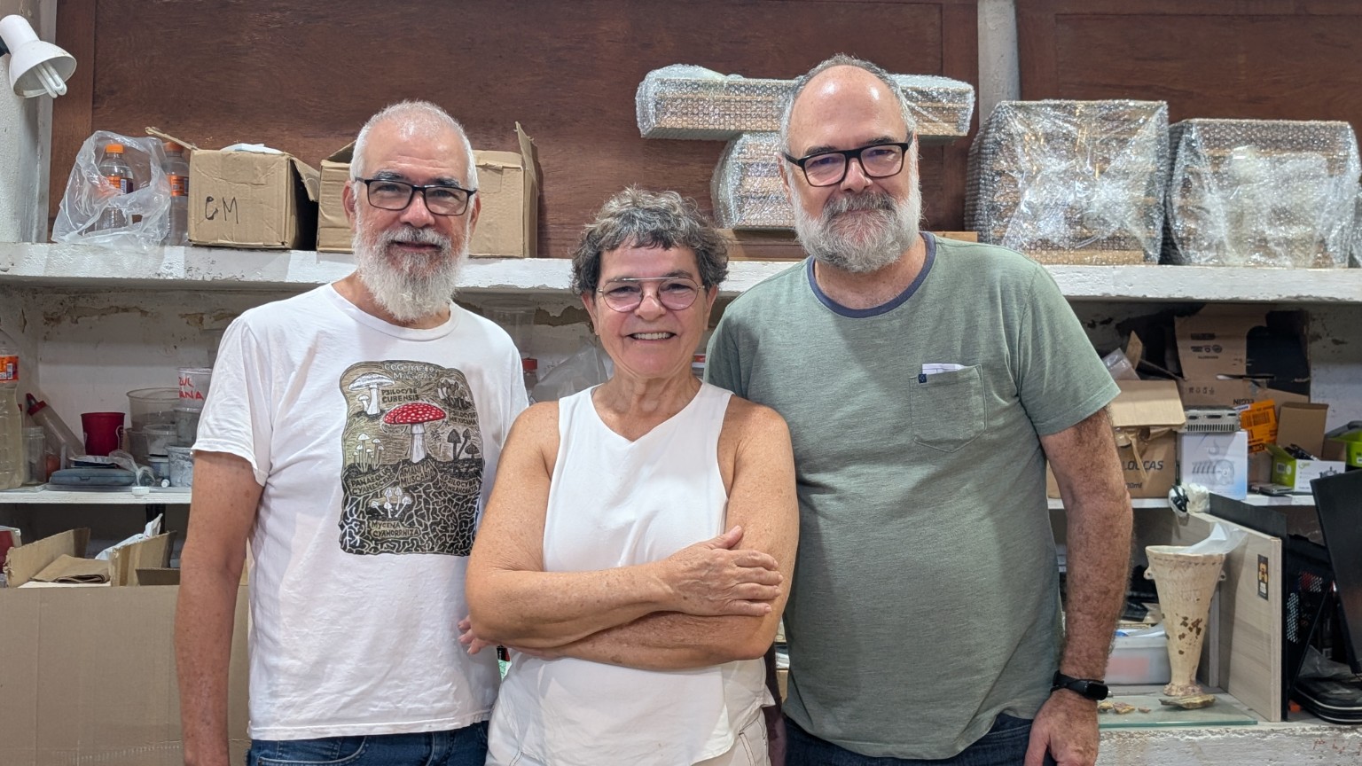 Maurício Castro, Christina Machado e José Paulo